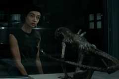 Wendy communes with the chestburster she watched hatch in episode 4.